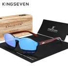 KINGSEVEN, натуральные деревянные солнцезащитные очки ручной работы, UV400, мужские солнцезащитные очки для женщин и мужчин, фирменный дизайн, оригинальные розовые очки Oculo