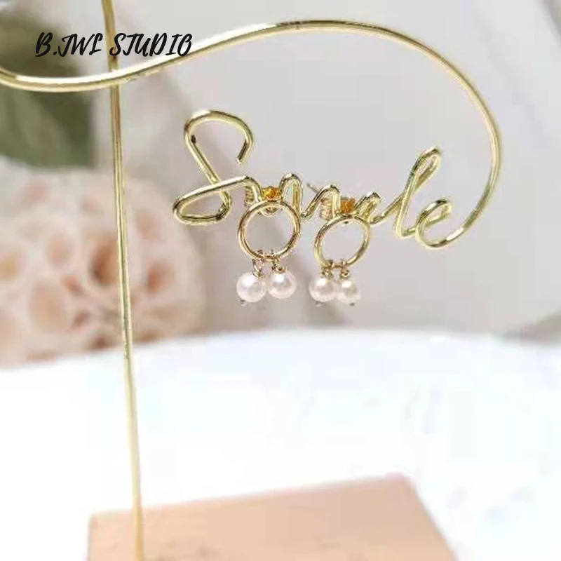 

New 14K Filled Earrings Natural Freshwater Pearl Earrings Exquisite Women's Jewelry Gifts Women's Party Boutique Jewelry