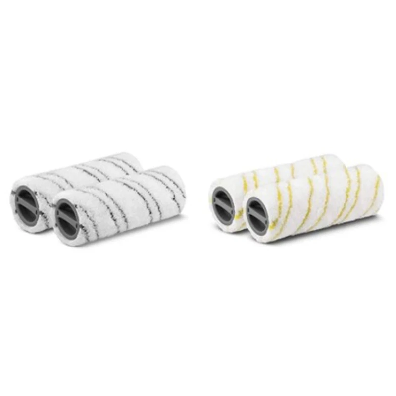 4Pcs Floor Sweeper Vacuum Cleaner Roller Brush Compatible with Karcher FC3 FC5 | Инструменты