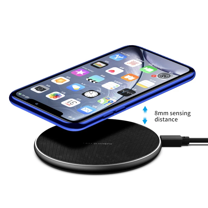 Беспроводное зарядное устройство qi 10 Вт для телефонов IOS быстрая Беспроводная