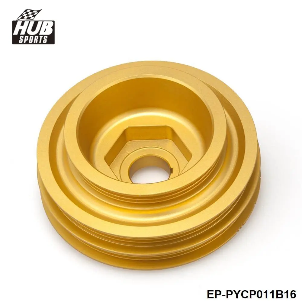 Светильник кое алюминиевое колесо шкива коленчатого вала для Honda Civic 99 00 EK B Series HU