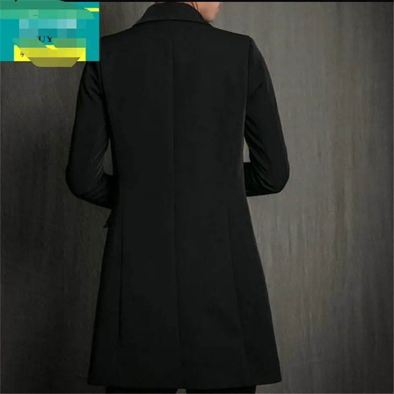 M-6XL! Мужское пальто большого размера 2021 Мужская индивидуальная модная мужская