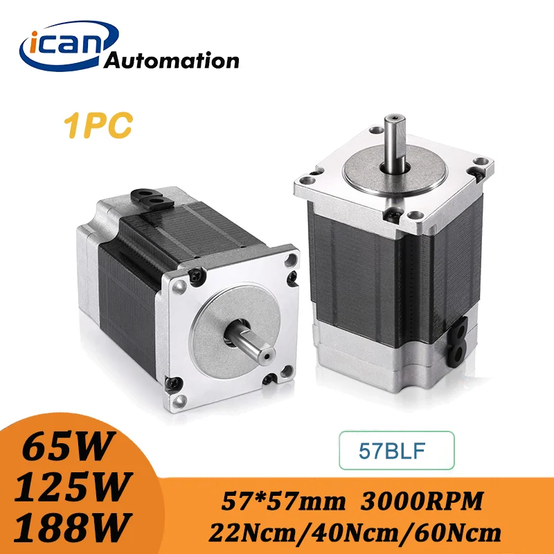 ICAN High Torque Brushless Electric Motor 65W 125W 188W 3000RPM Bl Dc Motor