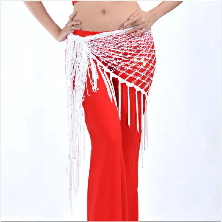 Костюм для танца живота пикантный сетчатый шарф вечеринки аксессуар с блестками