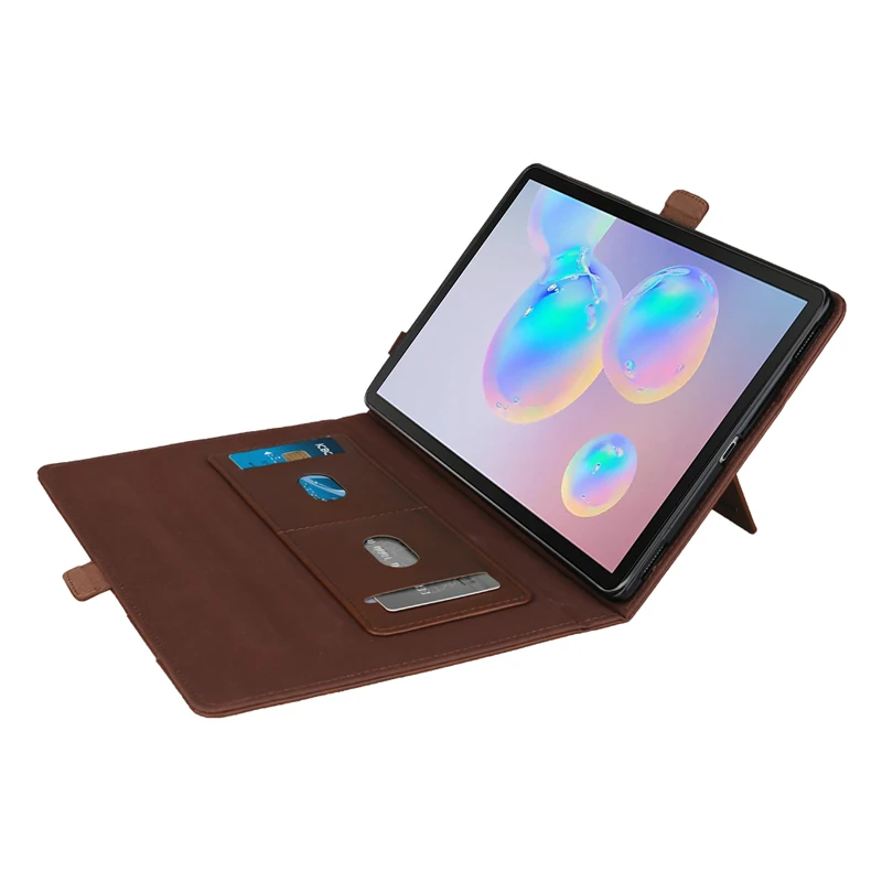Многофункциональный кожаный чехол с двойной подставкой для Samsung Galaxy Tab S6 10 5 T860