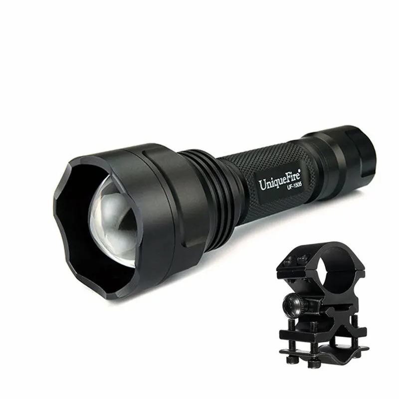 UniqueFire 1505 3 Вт IR 940nm перезаряжаемый светодиодный фонарик режима инфракрасный