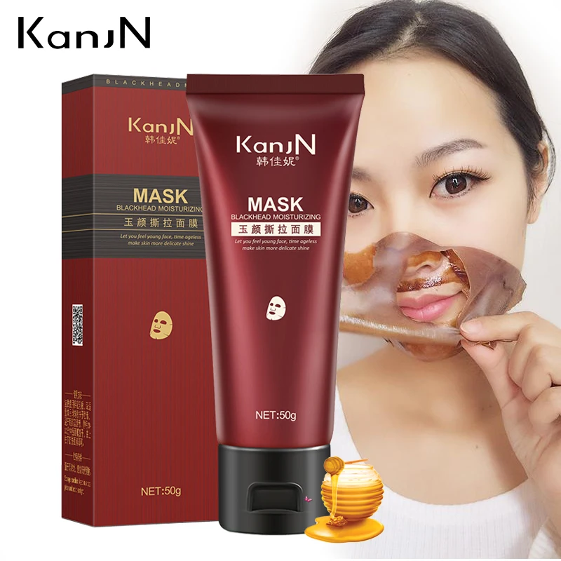 Медовая пилинг маска для лица против старения удаление черных точек лечение акне