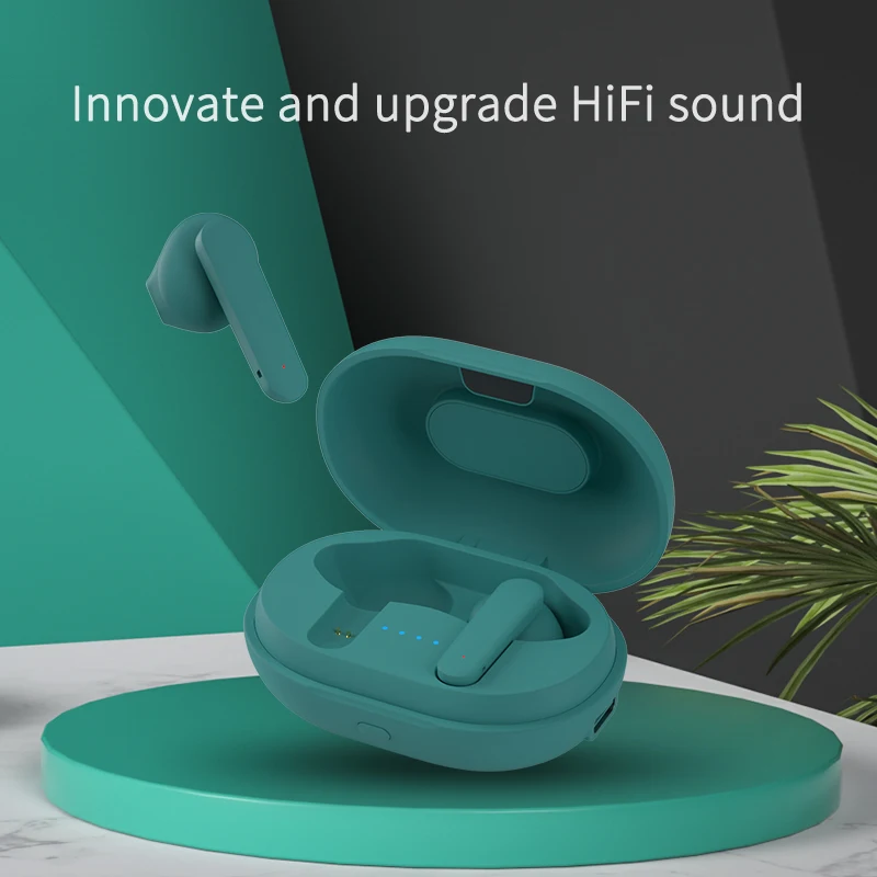 TWS Беспроводные Bluetooth 5 0 наушники для бега HiFi стерео беспроводные Спортивная