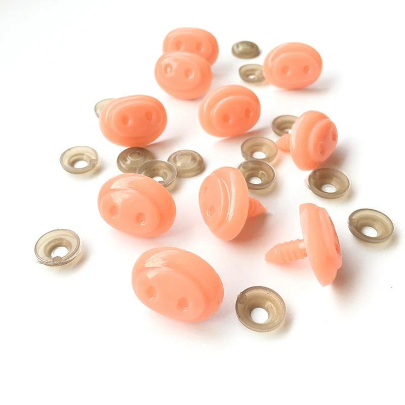 10 шт./пакет изготовления кукол Pig Nose Безопасность нос Пластик мягкие игрушки