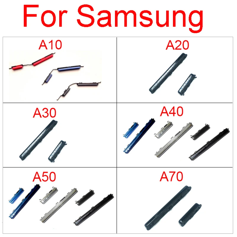 

Side Power On Off Button Volume Key Switch Button For Samsung Galaxy A10 A105F A20 A205F A30 A305F A40 A405 A50 A505 A70 Parts