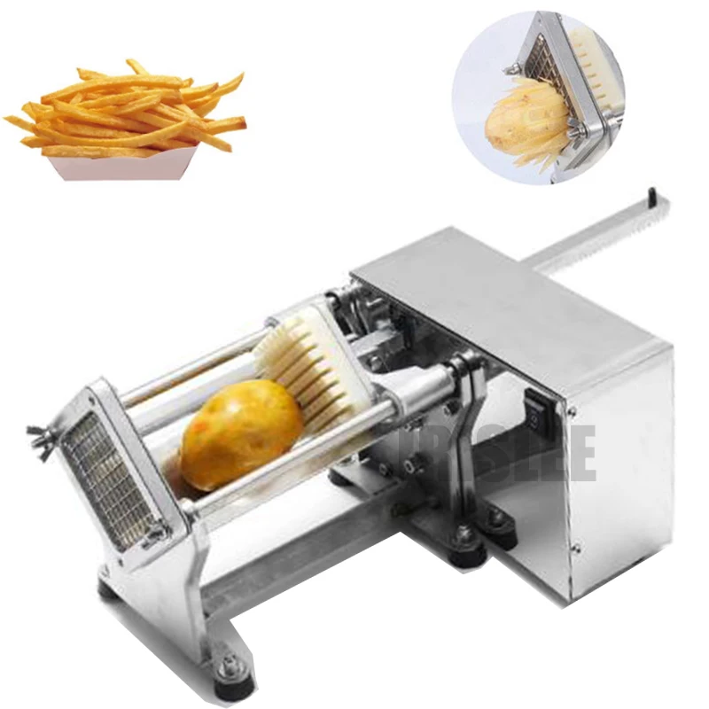 Stainless Steel Vegetables Cutter Potato Commercial French Fry Slicer with Blades | Бытовая техника
