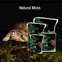 100200g natural terrarium moss reptile turtle moss substrate habitat decoration rainforest moss