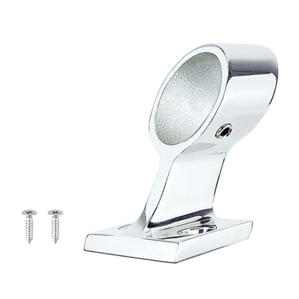 

316 Stainless Steel Marine Boat Yacht Hand Rail Fitting Left End Stanchion 22mm