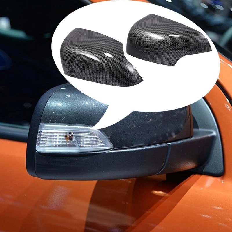 Для Ford Ranger / Everest 2012 2020 углеродное волокно зеркало заднего вида корпус крышка