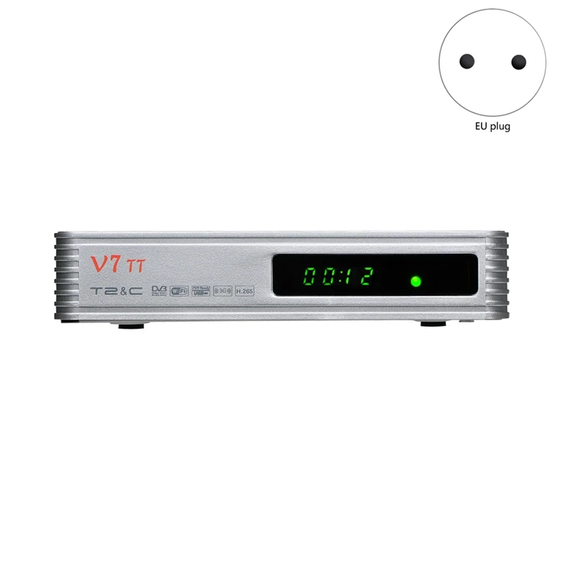GTMEDIA V7TT TV Box приемник DVB T/T2/DVB C/J.83B H.265 HEVC 10Bit декодер Full HD 1080P спутниковый ТВ