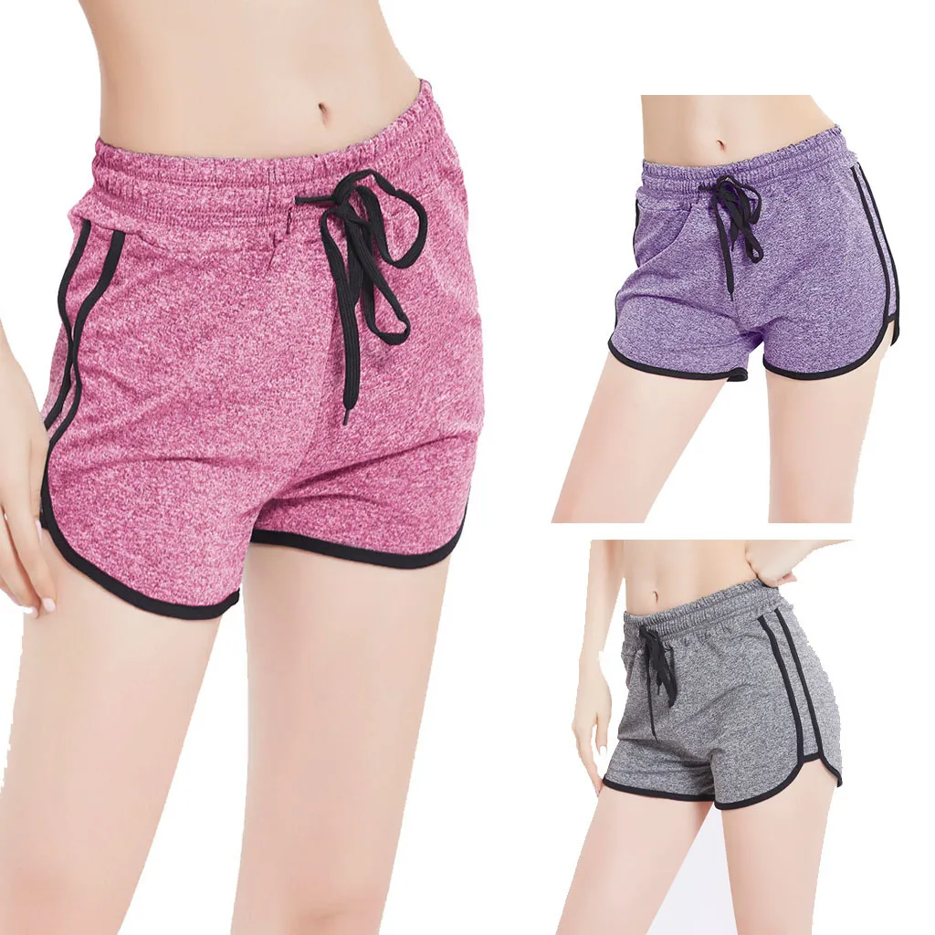 Новинка горячая распродажа женские спортивные шорты для девушек бега фитнеса