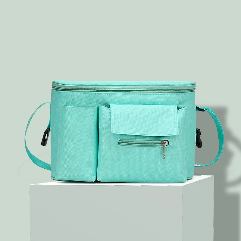 

Convenient baby stroller shopping basket hook baby stroller accessories diaper bag cartoon storage bag Mommy bag