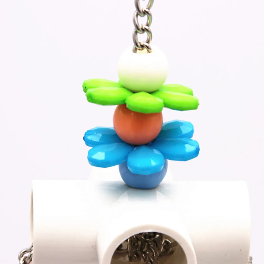 

Parrot Bird Swing Toy Rope Swing Toys 9*21cm African Bird Cotton Decor