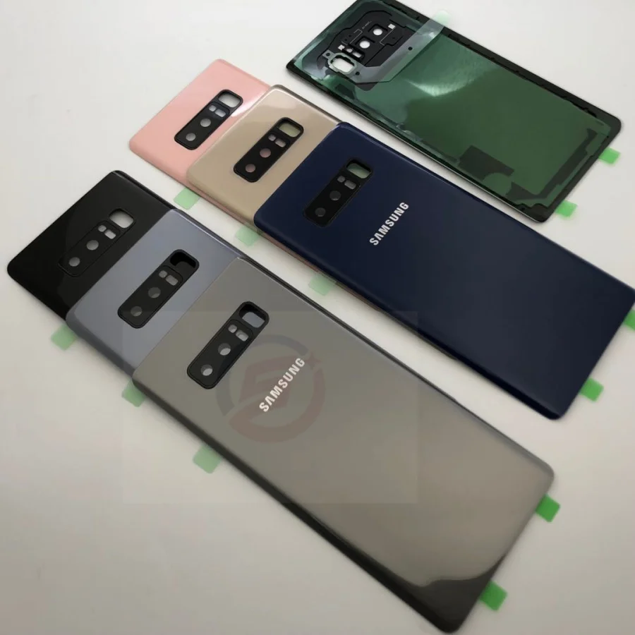 Стеклянный объектив для Samsung Galaxy Note 8 задняя крышка аккумулятора N950 N950F N950FD с