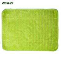 1pc microfiber mop head floor 2838cm coral velvet cleaning cloth the mop to replace towel household cleaning mop accessories
