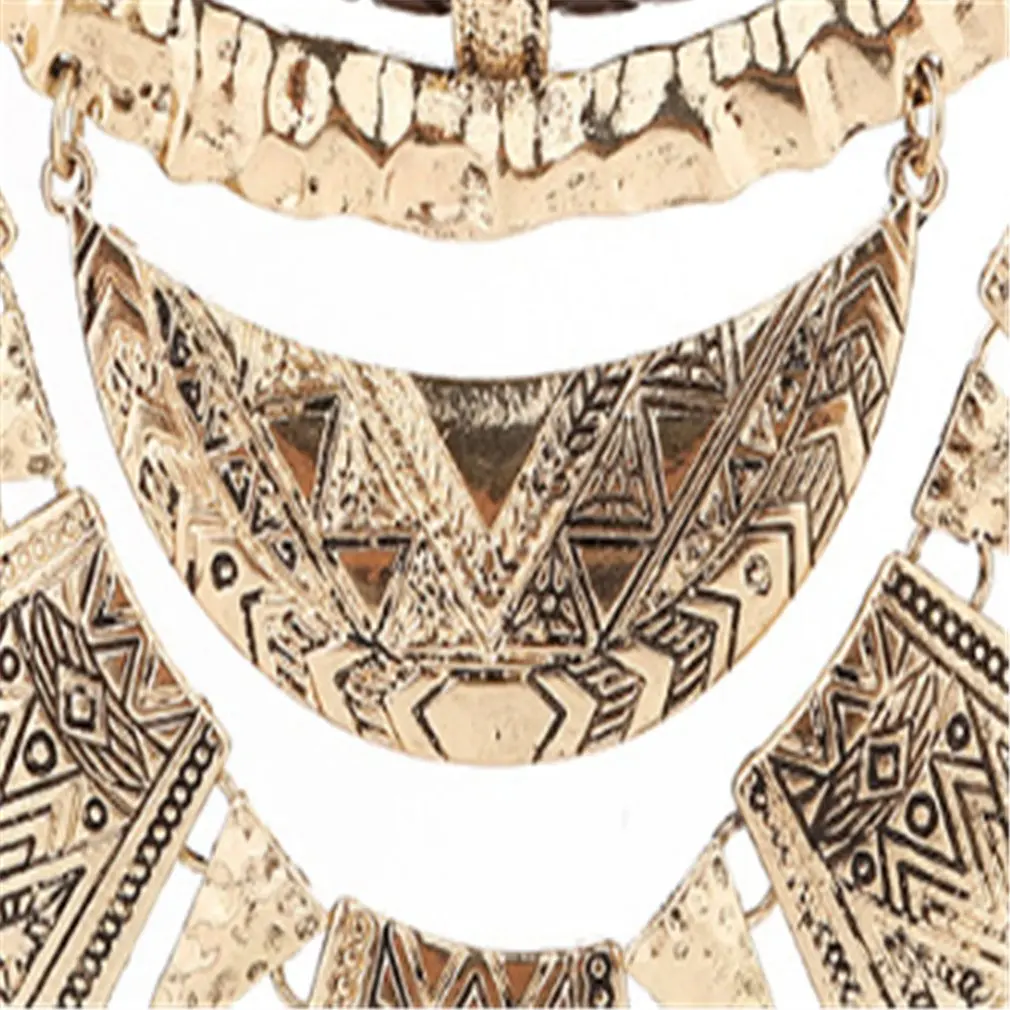 Женское Ожерелье с римским узором этническое ожерелье цепочка для девочек