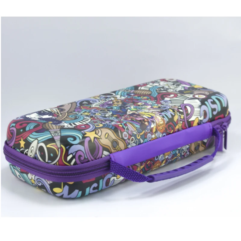 

For Nintendo switch storage bag large capacity hard shell carrying case thick ns storage box graffiti handbag