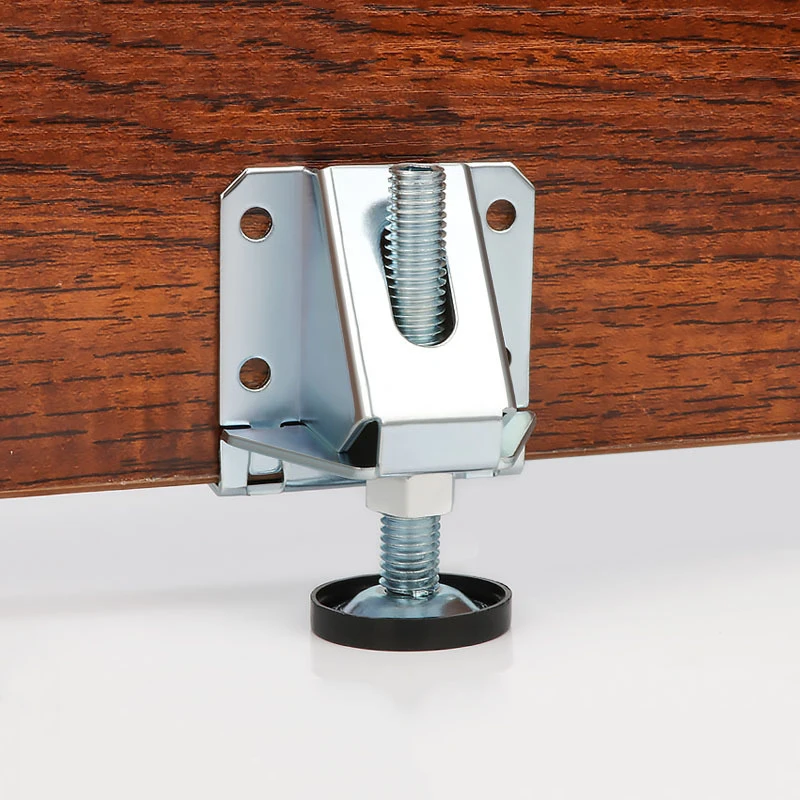 

4Pcs Adjustable Furniture Leg Leveler with Lock Hexagon Nuts Furniture Levelers Strong Load-Bearing Table Leg Leveler