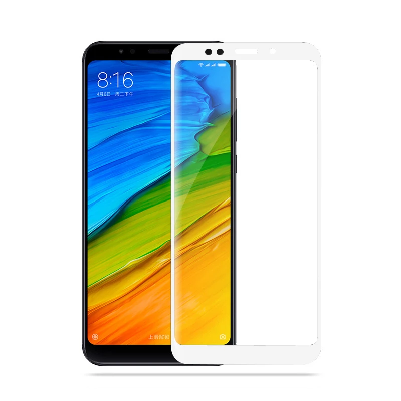 Защитное стекло 9D для Xiaomi Redmi 5 Plus Note Pro | Мобильные телефоны и аксессуары