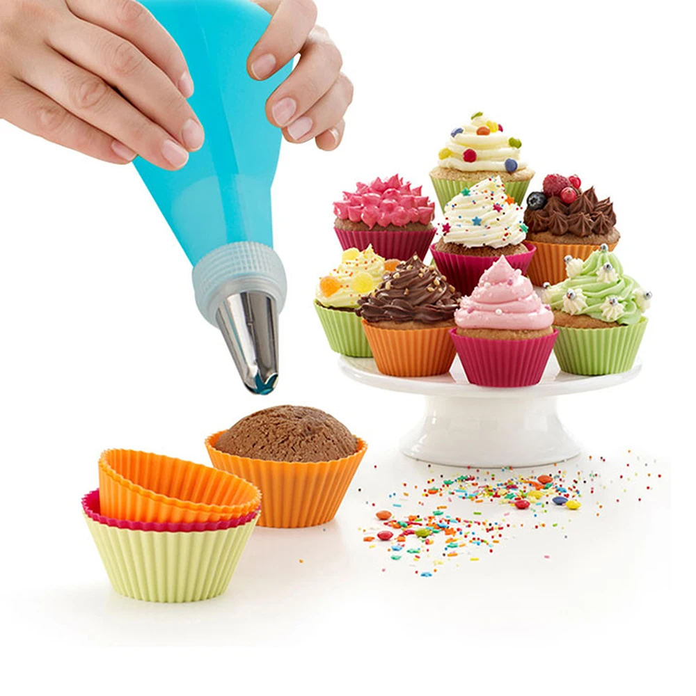 20 шт./компл. Набор насадок для кондитерского мешка сделай сам скребок конвертер