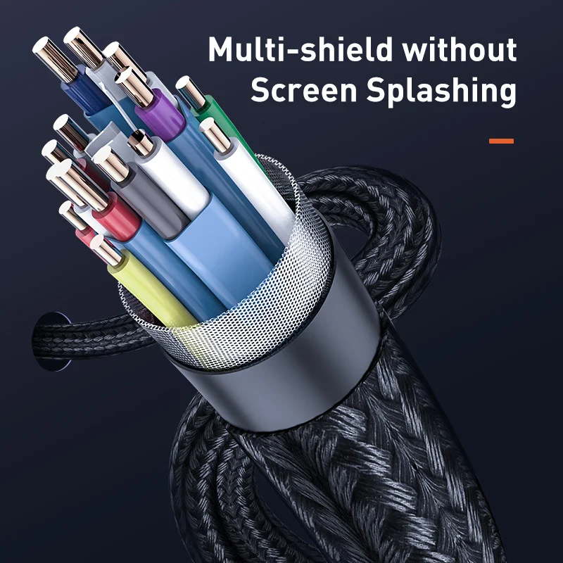 Baseus DVI к кабель двойной связи DVI-D папа-папа D 24 + 1 видео для проектора HDTV PC