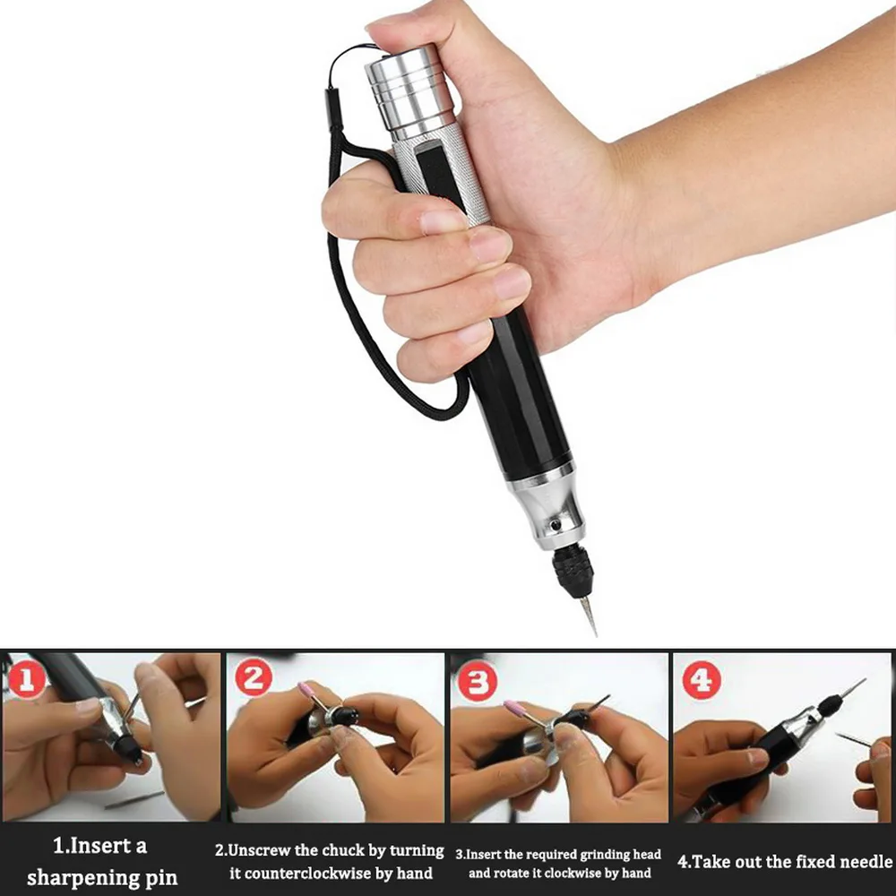 Мини дрель гравер электрическая ручка сверло аккумуляторной дрели 2021