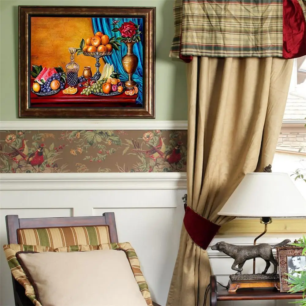 Алмазная живопись 5D полный набор для вышивки фруктов Ститч фотография наборы