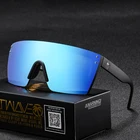 Новинка 2021, высококачественные роскошные брендовые солнцезащитные очки с тепловой волной, квадратные сочетающиеся линзы, очки для женщин и мужчин, солнцезащитные очки UV400
