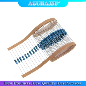 20 шт. 2 Вт металлический пленочный резистор 1% 1R  1 м 2.2R 4.7R 10R 22R 47R 100R 220R 470R 1K 10K 100K 2,2 4,7 22 47 100 220 470 Ом