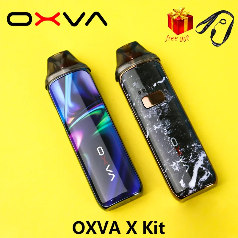 Оригинальный OXVA X Kit Pod Vape Pen 1600 мАч перестраиваемая система pod 2 мл атомайзер MTL DTL