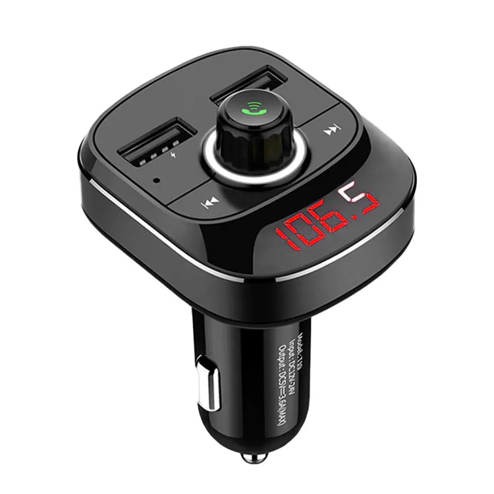 Автомобильный Bluetooth 4 0 fm передатчик беспроводная гарнитура аудио приемник авто MP3