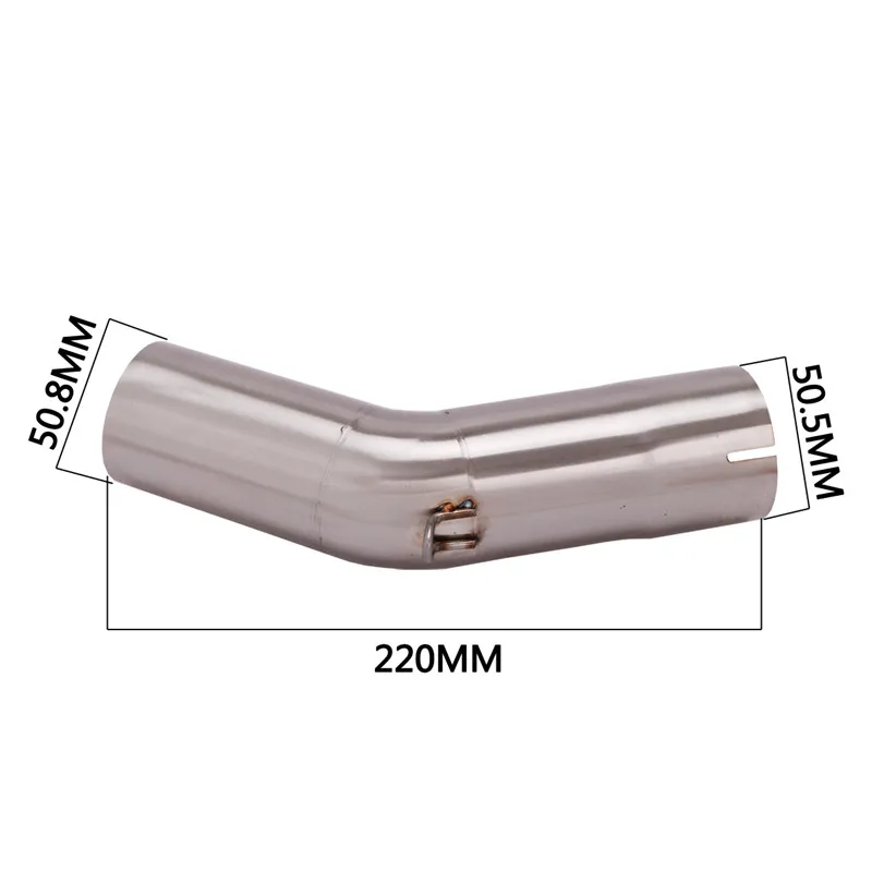 

For BMW C600 Sport C650GT C650 Sport 2012-2020 Motorcycle Exhaust Mid Connect Tube Middle Link Pipe Slip On 51mm Muffler Escape