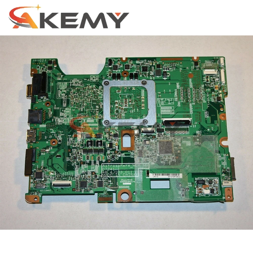 

AKemy Laptop motherboard For HP Presario CQ50 G50 CQ60 G60 Mainboard 498460-001 498460-001 07241-3 48.4J103.031 AMD