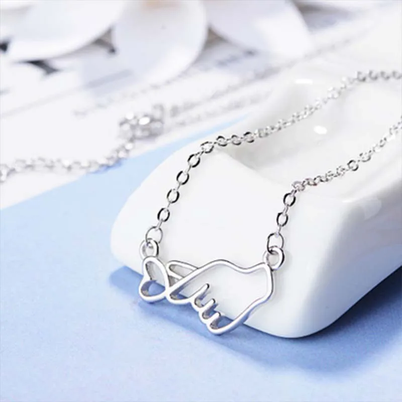 Cpop новое оригинальное ожерелье Чистая Милая ручная подвеска с сердцем модное