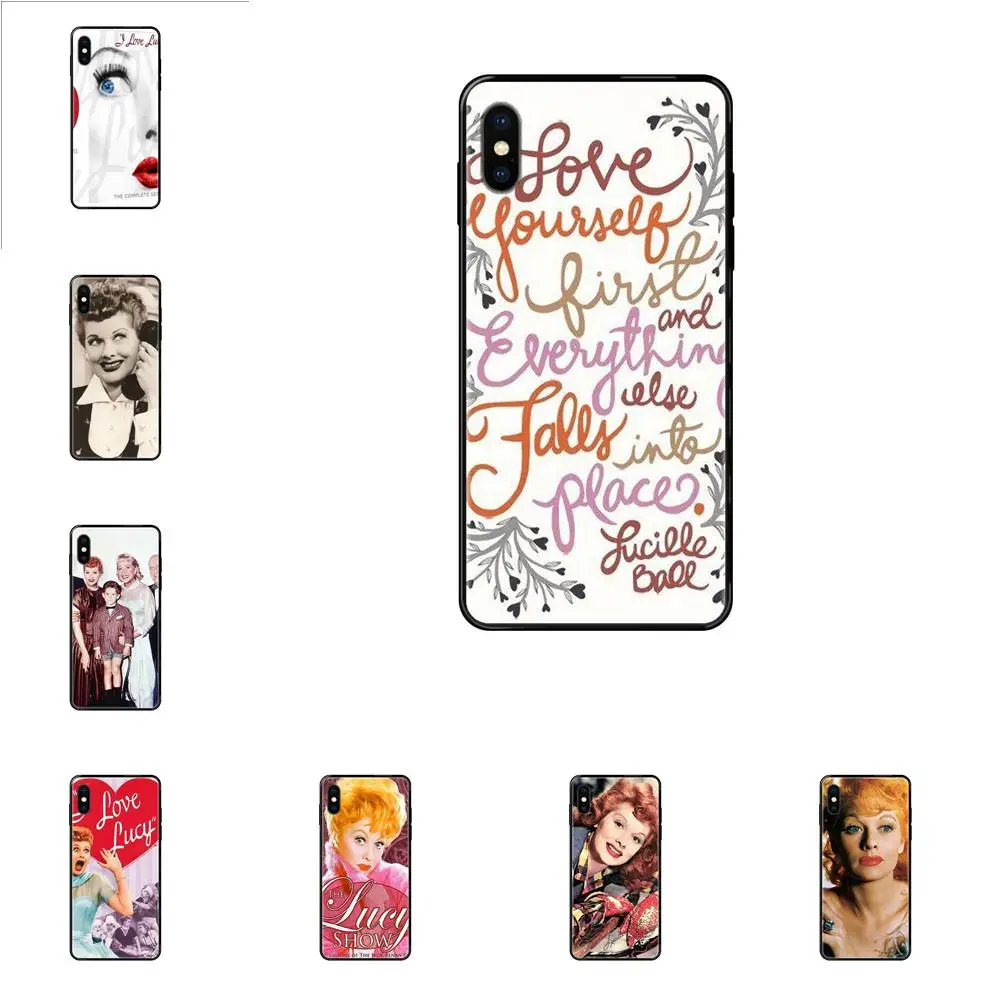 Любовь Люси серия мягкая крышка Coque для Xiaomi Mi Note A1 A2 A3 5 5s 6 8 9 10 SE Lite Pro Ultra on.