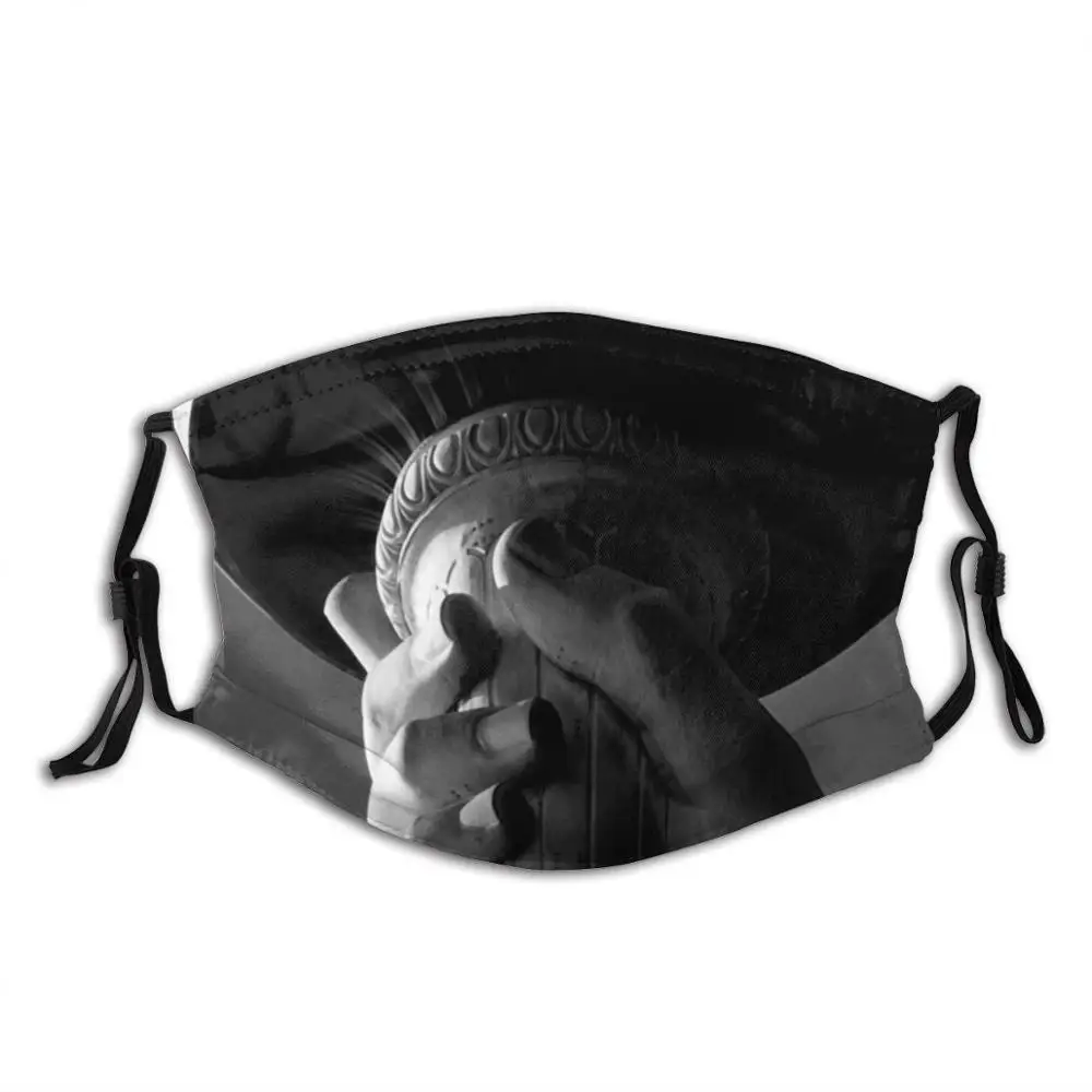 

Снято на пленке .. Liberty'S Grip забавная крутая Тканевая маска фильм черно-белая деталь Манхэттен Нью-Йорк Статуя Свободы