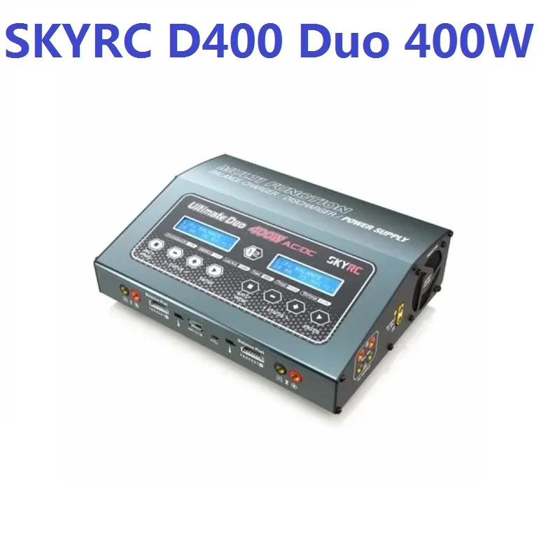 Балансирующее зарядное устройство SKYRC D400 Ultimate Duo 400 Вт AC/DC|Зарядные устройства| |