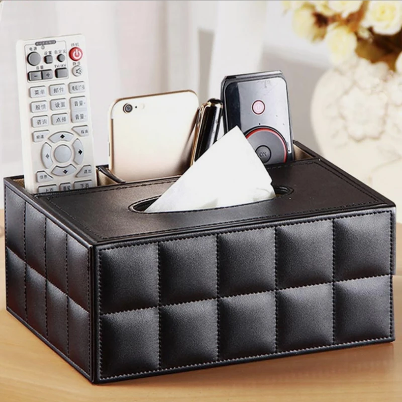 

Чехол-органайзер из искусственной кожи с 3 отделениями для пульта дистанционного управления