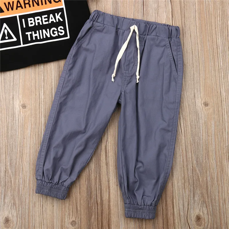 2 шт. укороченные топы и длинные штаны для маленьких девочек|Комплекты одежды