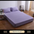 Хлопковый махровый водонепроницаемый чехол на матрасзащитный чехол на матрас для увлажнения кровати и дышащая простыня для кровати с