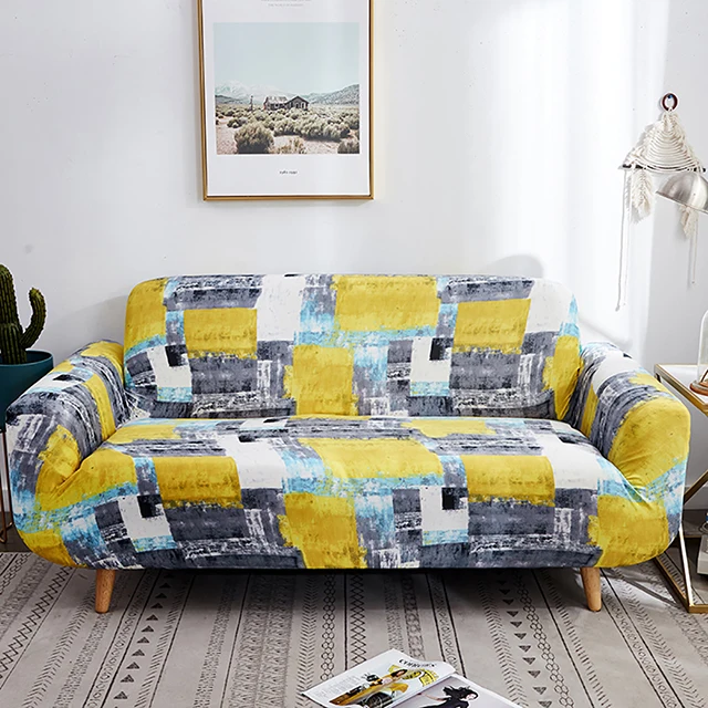 Airldianer бесплатно 1 наволочка slipcovers диван Чехол все включено Нескользящие секционные эластичный чехол для дивана полотенце - Цвет: G
