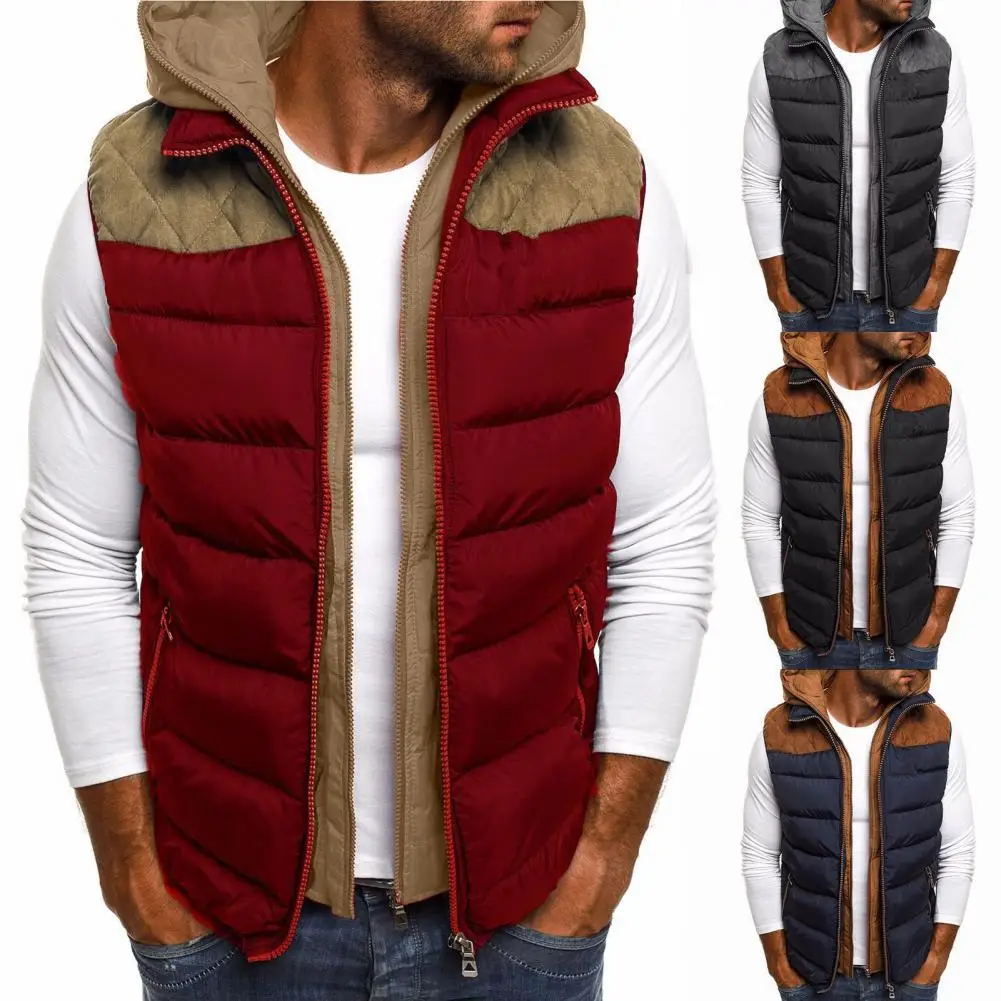 

Soft Wear Resistant Men Waistcoat Men Waistcoat Anti-freeze Pocket