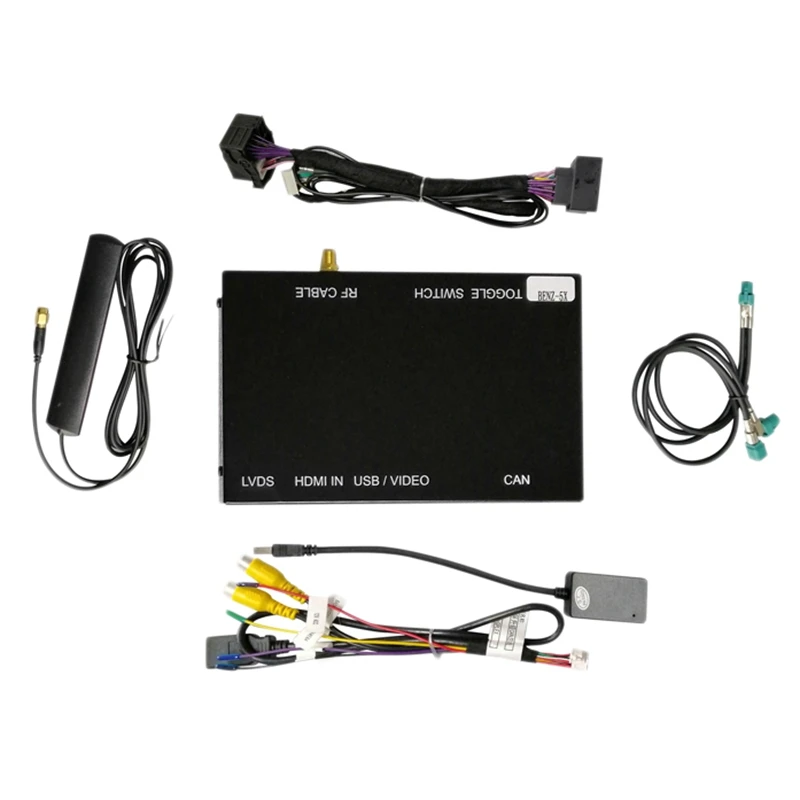 Автомобильный беспроводной Carplay Android авто интерфейс Поддержка шрифт и задняя