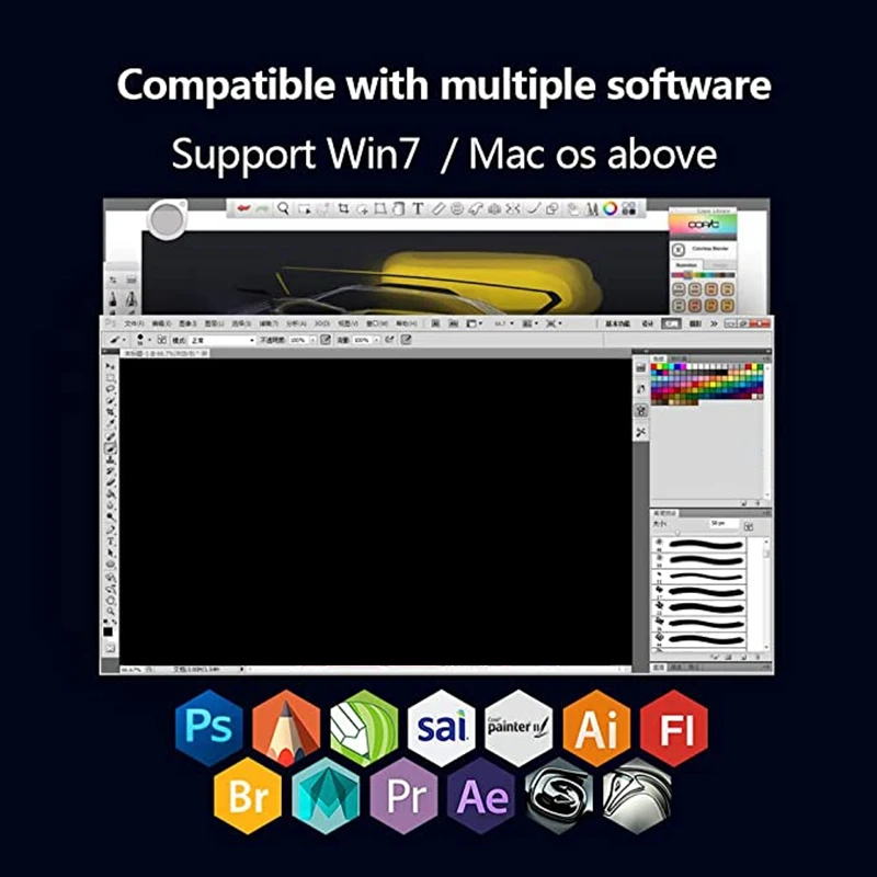 Ультратонкий цифровой планшет ie с 5 горячими клавишами лучший подарок для