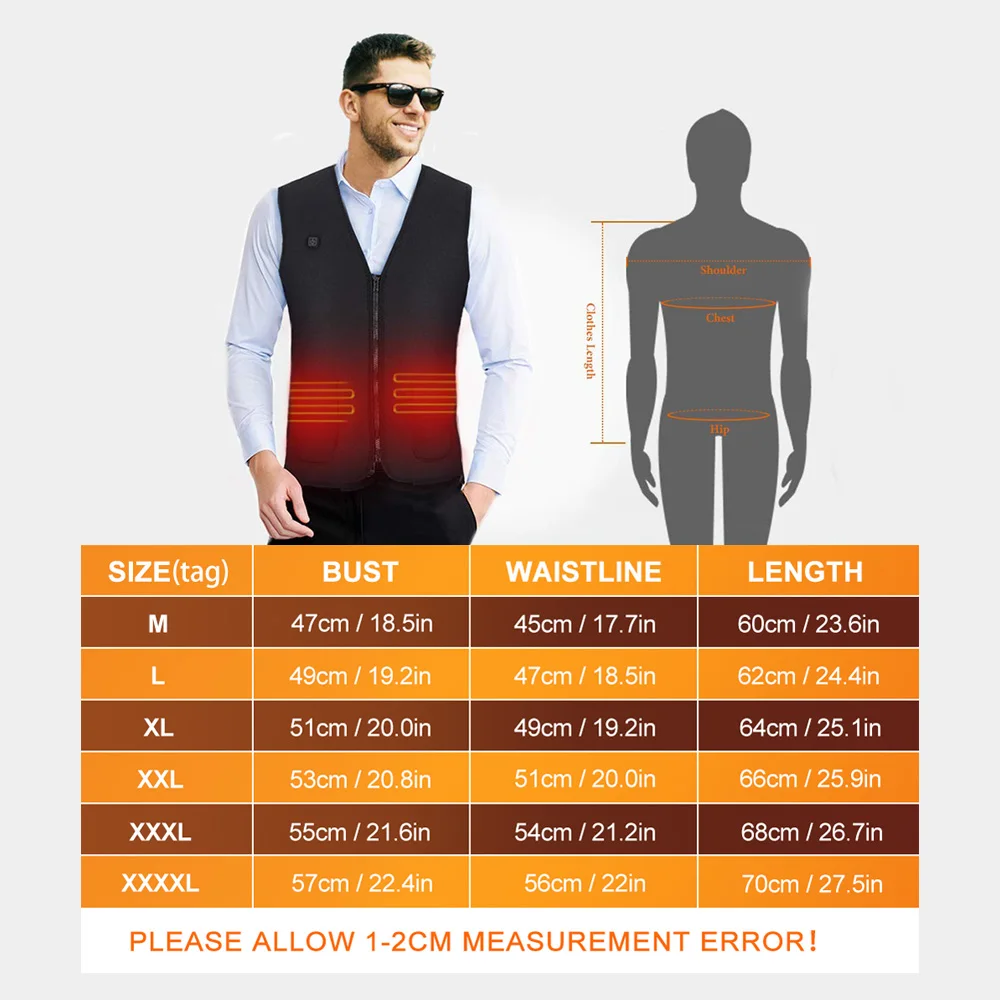 Универсальный уличный мотоциклетный жилет с USB подогревом куртка для мужчин и